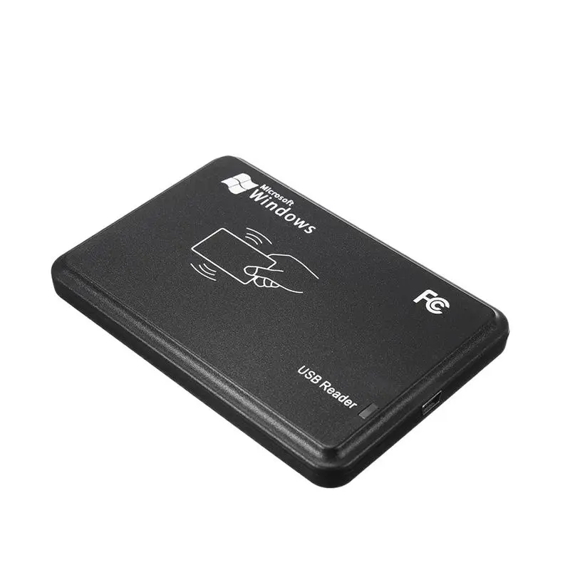 USB RFID ID Бесконтактный считыватель смарт-карт EM4001 EM4100 Windows 125 кГц | Безопасность и