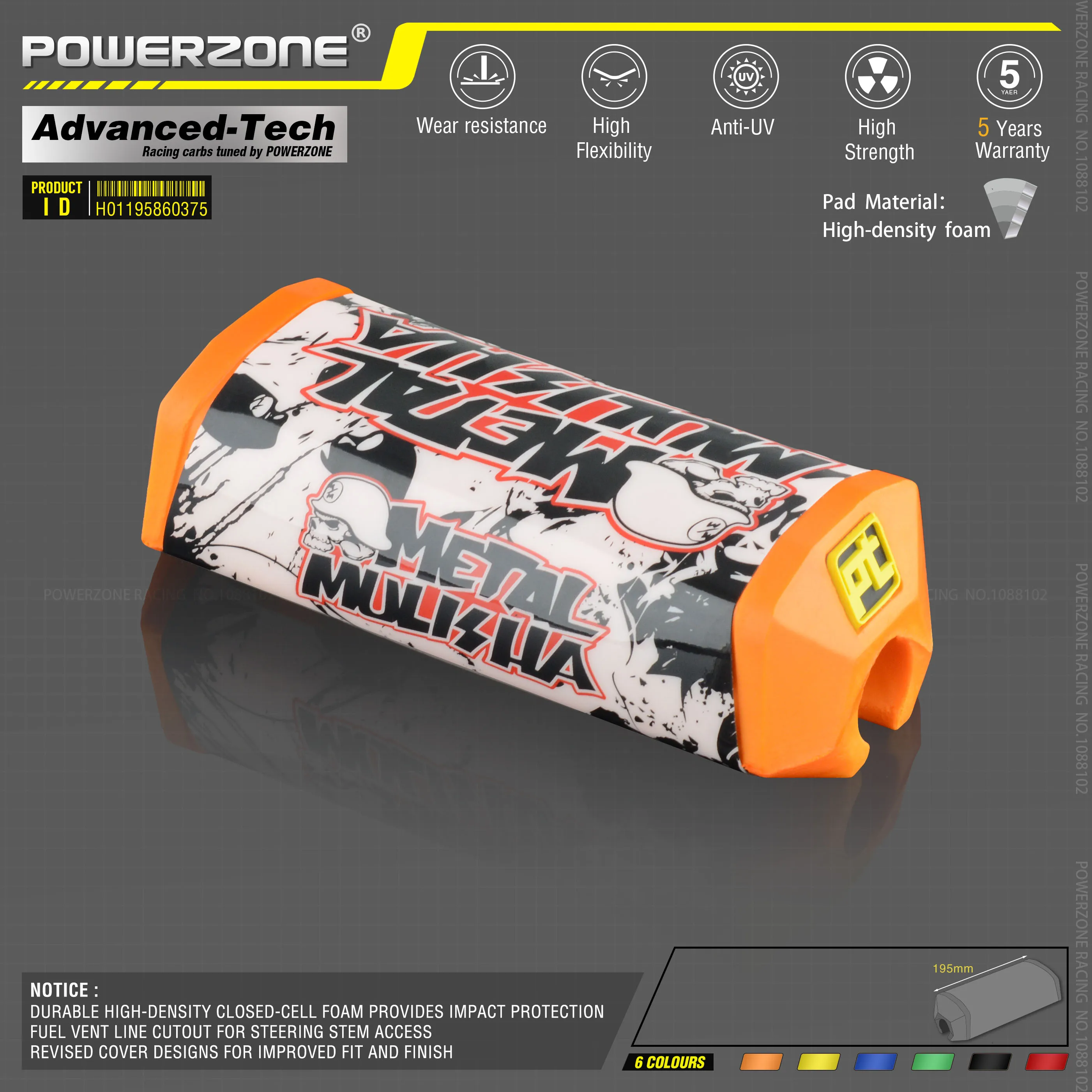 Металлический Нагрудный Rrotector MX для руля MULISHA V2 Накладка внедорожника велосипеда