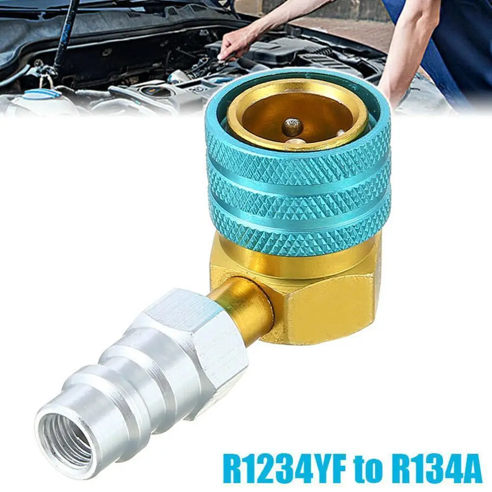 

Fluorinated Quick Connector For Automobile Air-conditioning Refrigerant Simple Liquid Filling Connection Nozzle