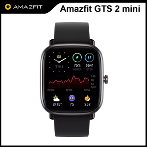 Global version amazfit gts 2 mini gps smartwatch amoled display 70 sports modes sleep monitoring smartwatch for android for ios 1 Item image