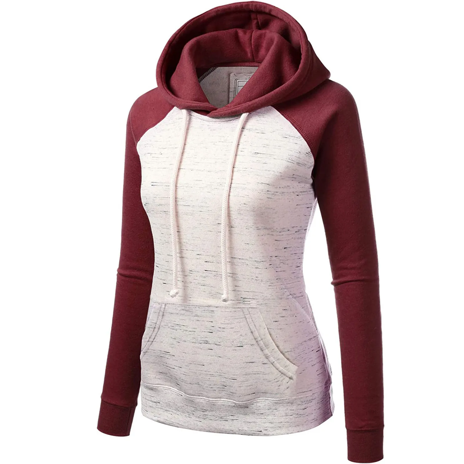 

Woman hoodie Sweatshirts ladies women's hoodies Women Stripe Long Sleeve Blouse Hooded Pocket Pullover Tops Shirt Fashion Sports