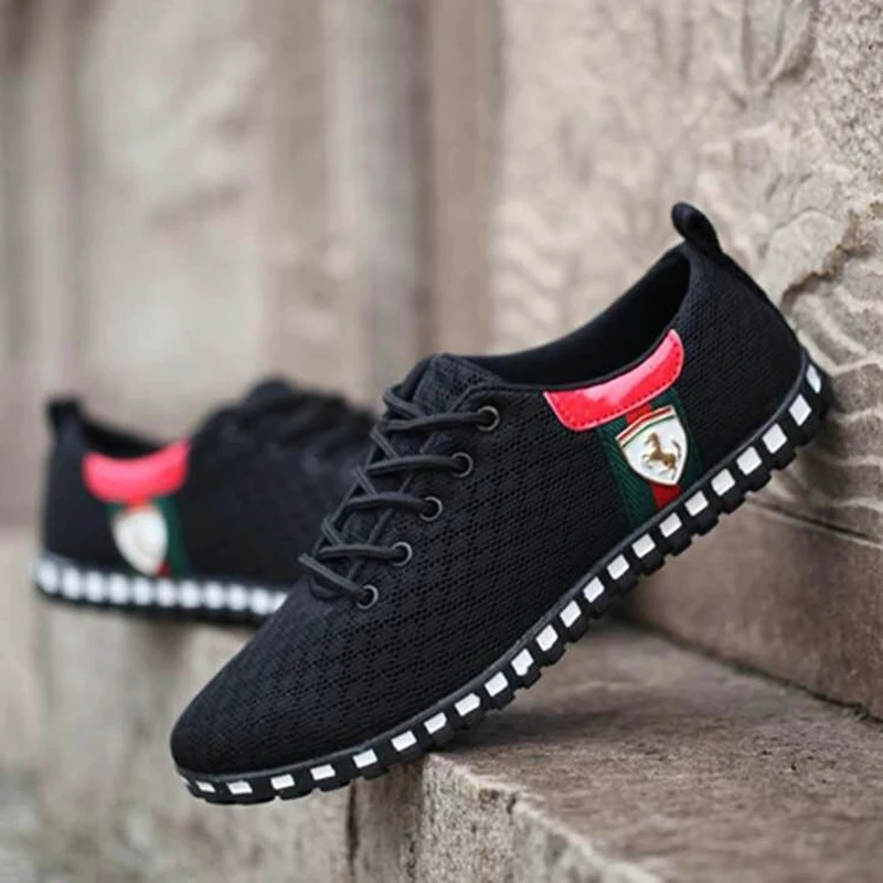 лининг кроссовки мужские Прогулочная обувь для мужчин Ультралегкая сетчатая