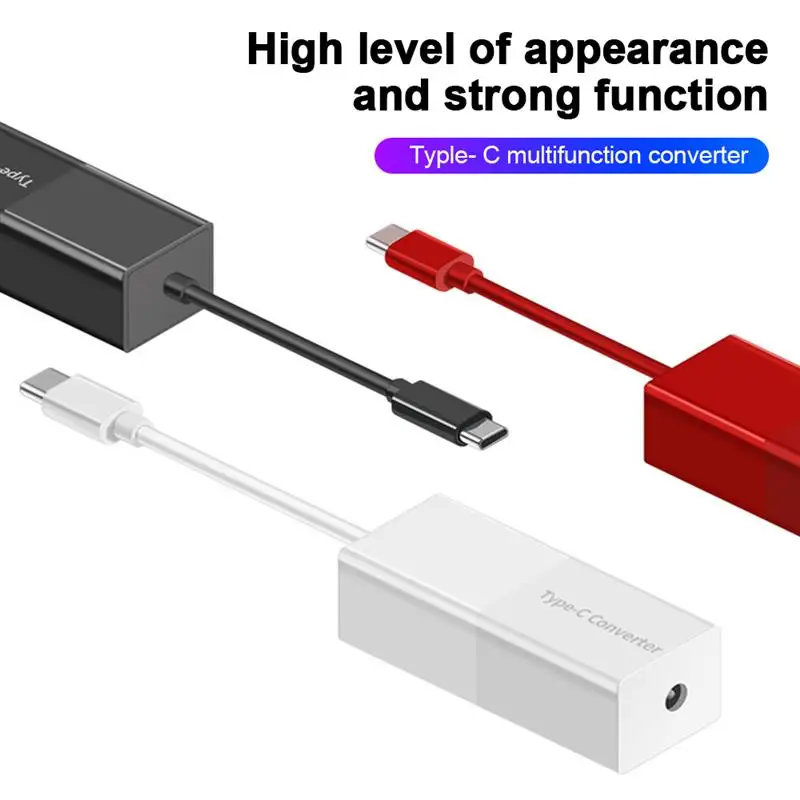 

65 Вт PD DC-USB Type-C конвертер Универсальный зарядный кабель для ноутбука Шнур адаптер питания постоянного тока для блока питания Соединительный...