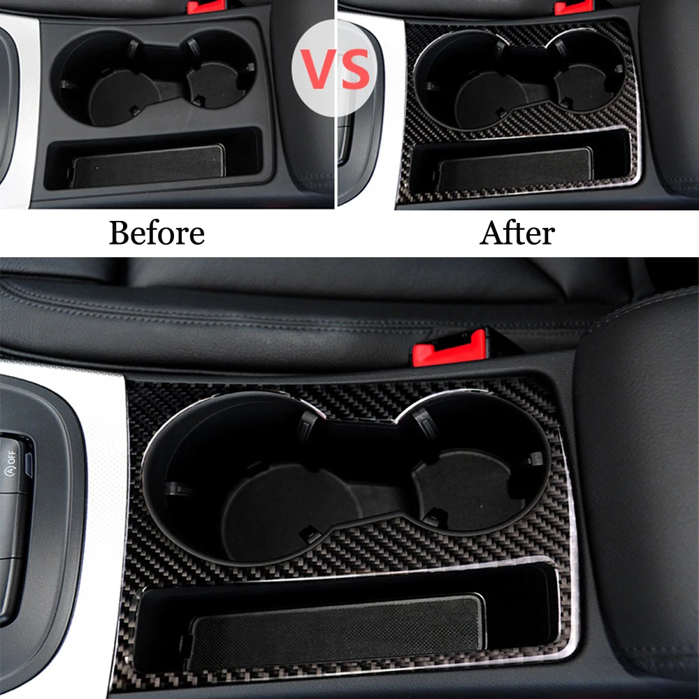 Углеродного волокна Автомобильная наклейка для внутреннего интерьера Audi A4 B8 A5 A5L