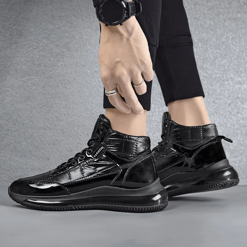 Autumn Casual Men Leather Shoes Quality Men's Sneakers Designer Bussiness Outdoor For Man Driving Work 2021 | Обувь