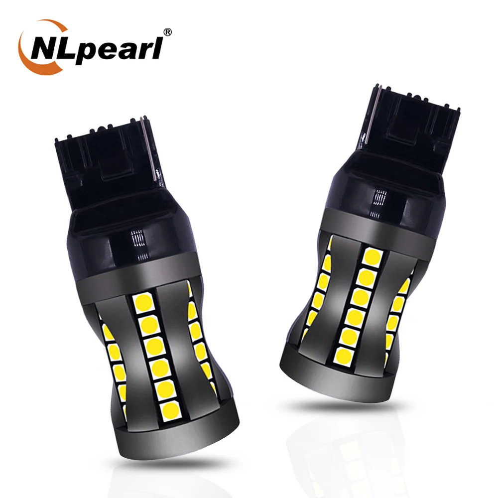 

NLpearl 2x Signal Lamp 7443 W21 5W Led T20 7440 W21W 3030 SMD T25 3157 Led P27 7W 3156 P21W Turn Signal Light Brake Lamp 12V 24V