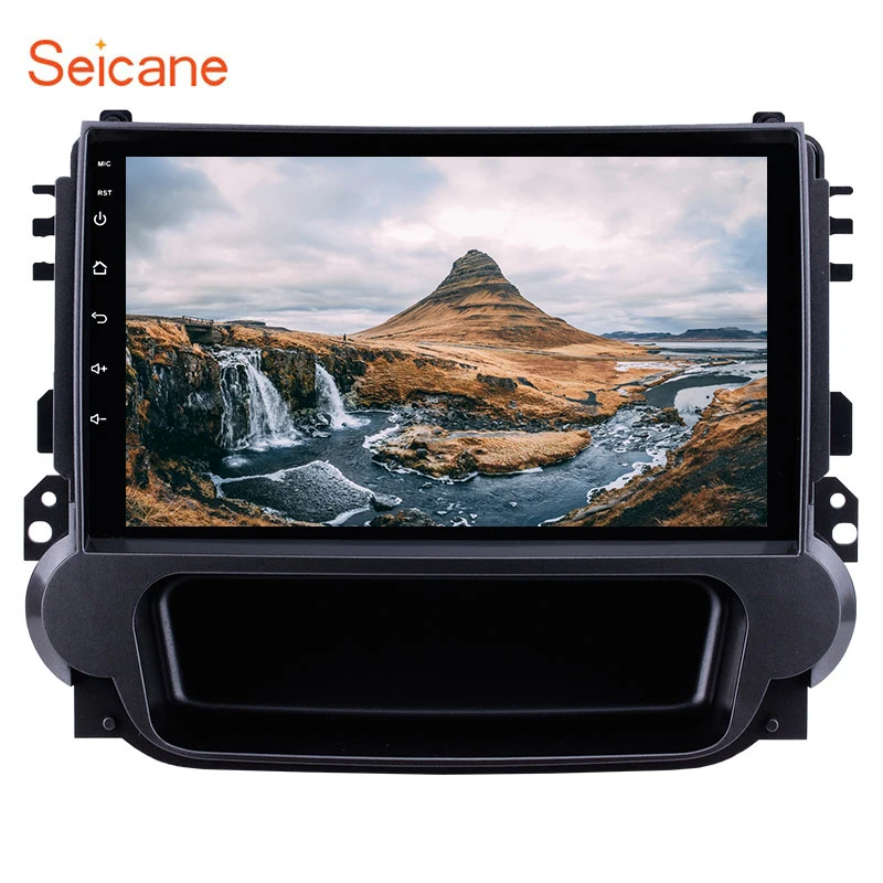 Автомагнитола Seicane мультимедийный плеер с GPS Android 9 1 Wi Fi Tochscreen для Chevy Chevrolet Malibu 2012