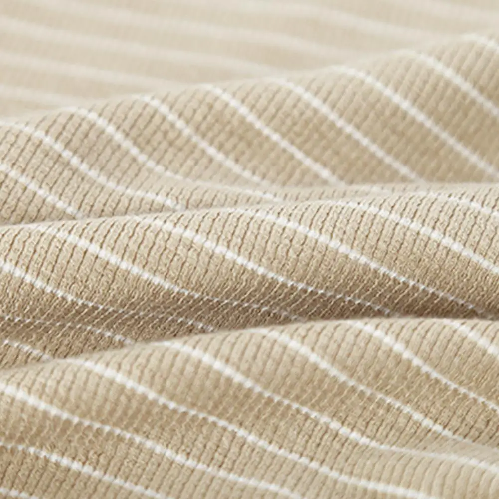 

Ladies T-shirt Long-sleeved Striped Half-high Collar Pullover Casual Daily Women Top Tee Clothes Autumn Fashion Female 2021 New