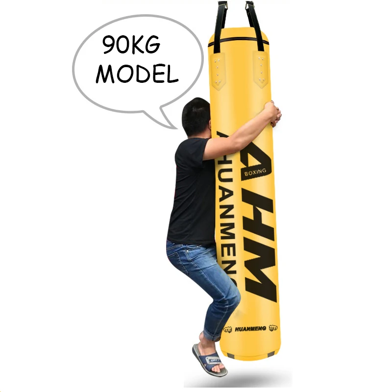 Боксерский мешок Sanda 120 см тяжелый боксерский для MMA удар полиуретановый с песком