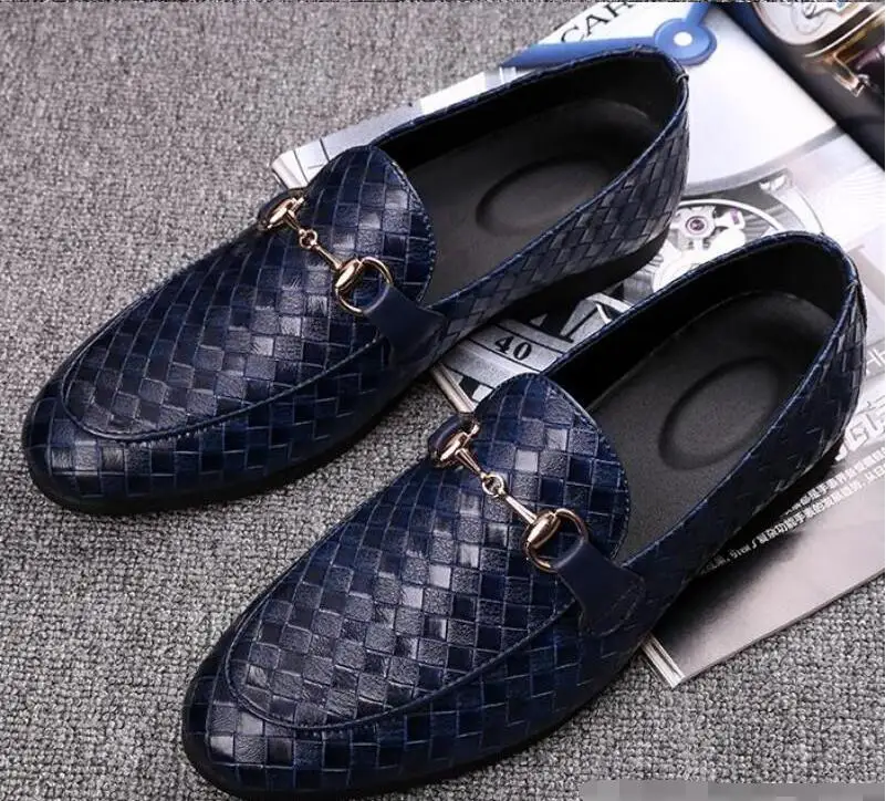 Высококачественная кожаная повседневная обувь для прогулок Модные Красные