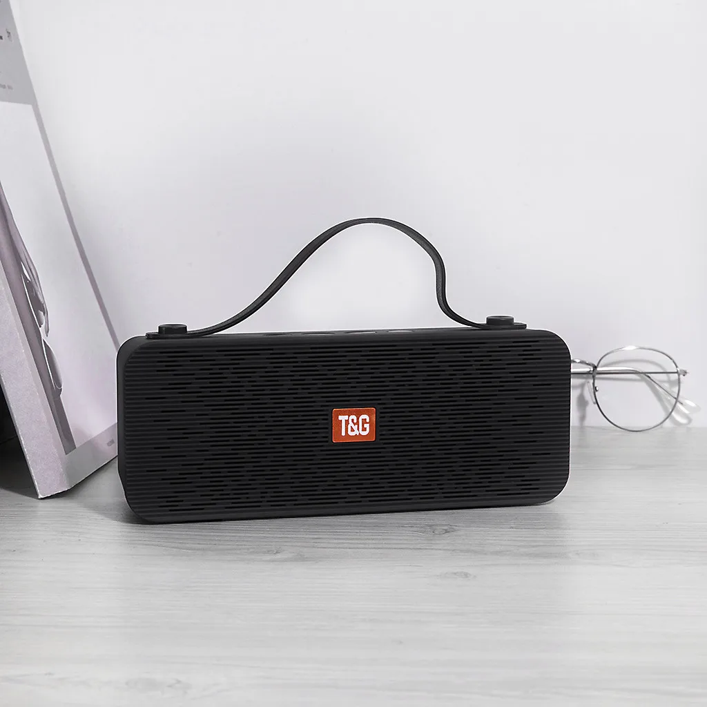 Hifi портативный беспроводной Bluetooth динамик стерео сабвуфер портативный сабвуфер для компьютера samsung телефон Поддержка Tf карта чтения