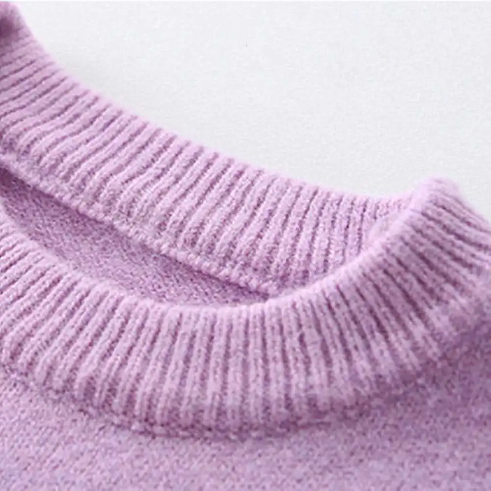 LILIGIRL новорожденных хлопок в горошек свитер вязаная для маленьких девочек