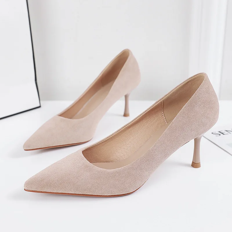 Sexy Pumps Women New Spring Autumn Shoes Thin High Heels Shoes Fashion Pointed Toe Wedding Party Pumps Office Shoes O0074