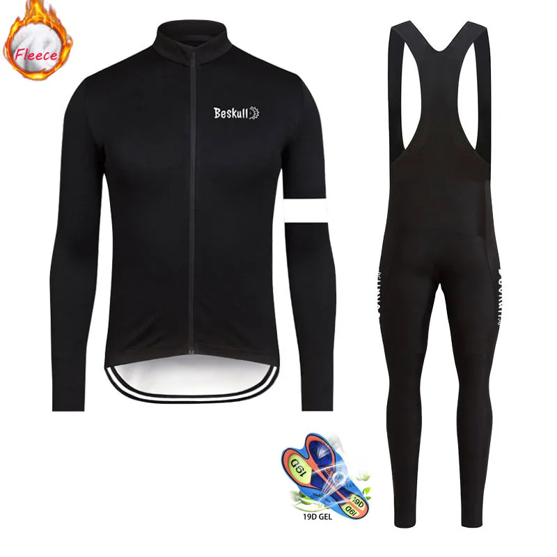 long cycling set 6 Nw raphaing Зима Велоспорт Джерси Pro термальная флисовая одежда для велоспорта Велоспорт комбинезон набор Ropa Ciclismo триатлон - Цвет: long cycling set 6