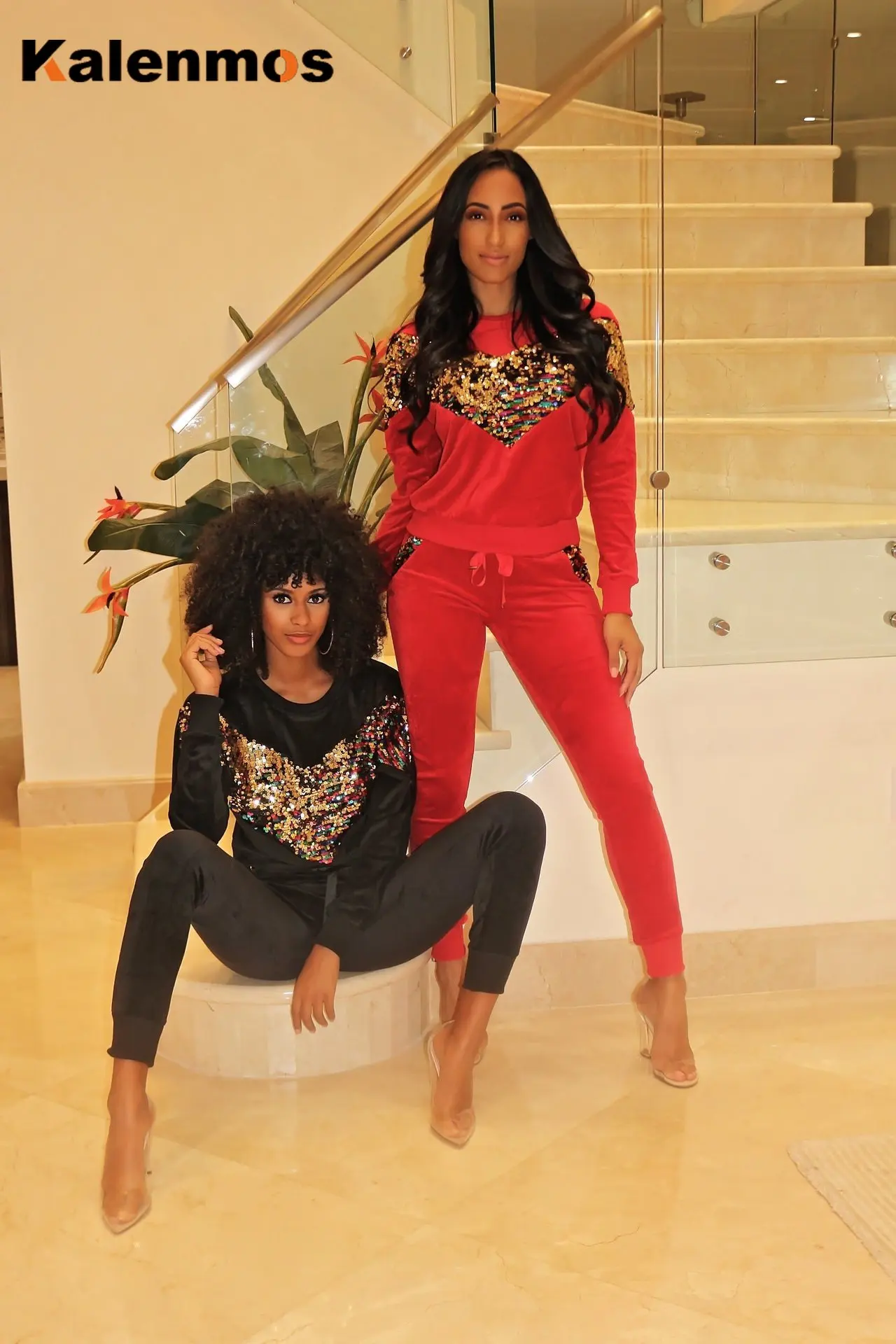 Комплект из 2 предметов длинные штаны осенний свитер брюки спортивные костюмы