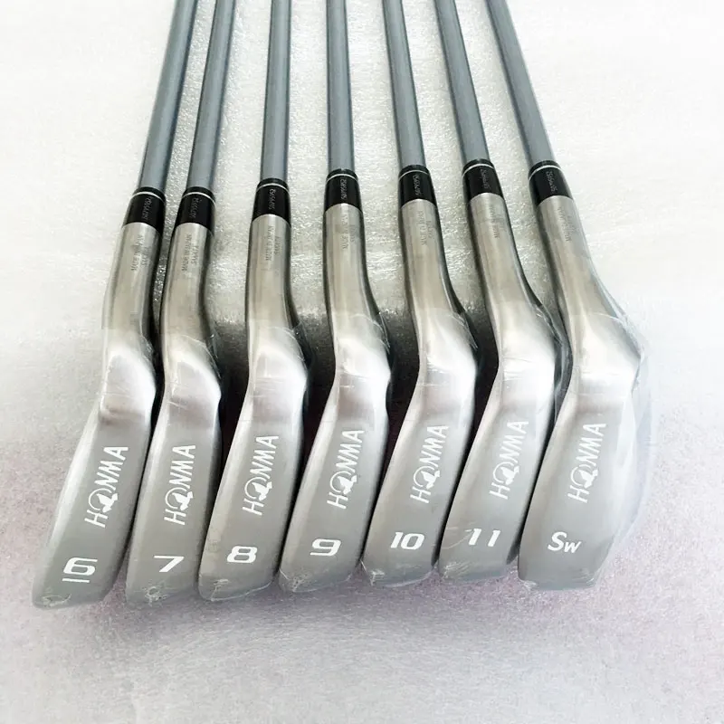 Cooyute новые женские клюшки для гольфа HONMA 525 гольф утюги 6-11.Sw S-06 Утюги Графит стержень клюшки или сталь Ручка клюшки для гольфа