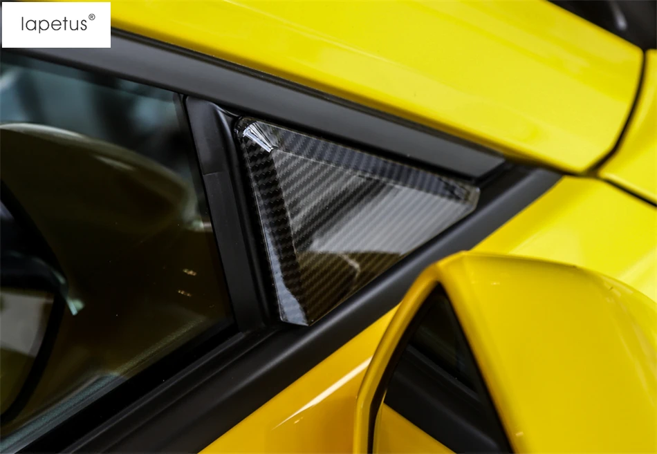 Lapetus аксессуары для Chevrolet Camaro столб A окно передняя дверь треугольная оправа формовочная крышка комплект отделка 2 шт