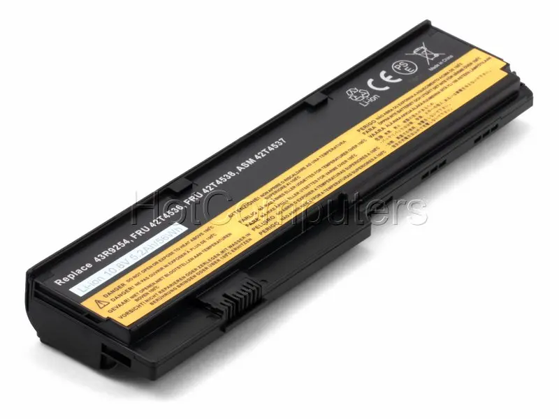 Аккумулятор 42T4647 42T4648 43R9255 для Lenovo ThinkPad X200 X201 Series p/n: CL7354B.806 10.8V (5200mAh) | Компьютеры и
