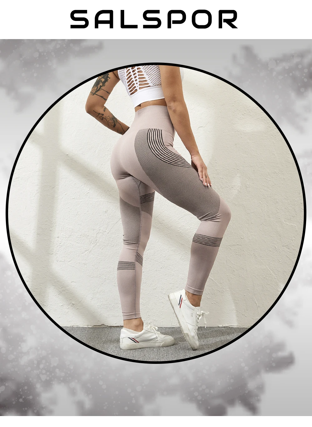 lularoe leggings SALSPOR High Waist  Abdomen Stretch Push UP Leggings Women Fitness Seamless Quick Dry Slim Jogging Leggins Women Clothing spanx leggings