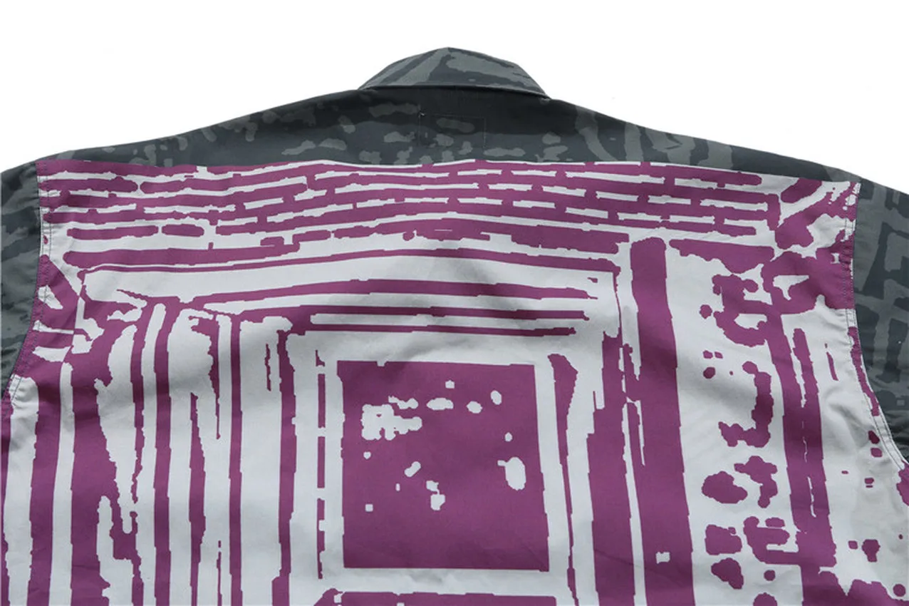 

Vintage CAVEMPT C.E 19AW POPUP LAYER BIG SHIRT Men Women Top Quality Cav Empt Shirts japanese fashion