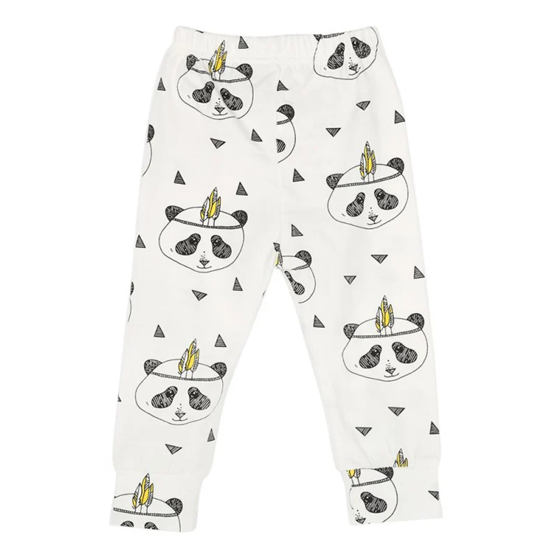 Casual Baby Pants Boys Trousers Spodnie Chlopiec Child Kids Leggings Sports Cartoon Printing Cotton |