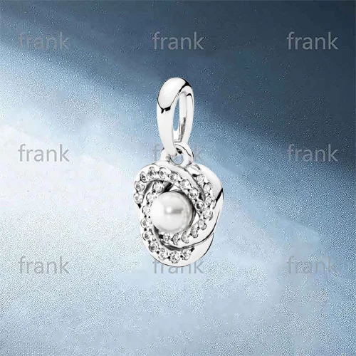 

Classic and Generous Temperament Winding Pearl Charm Women's Essential Pendant 390401WCP sterling silver 925