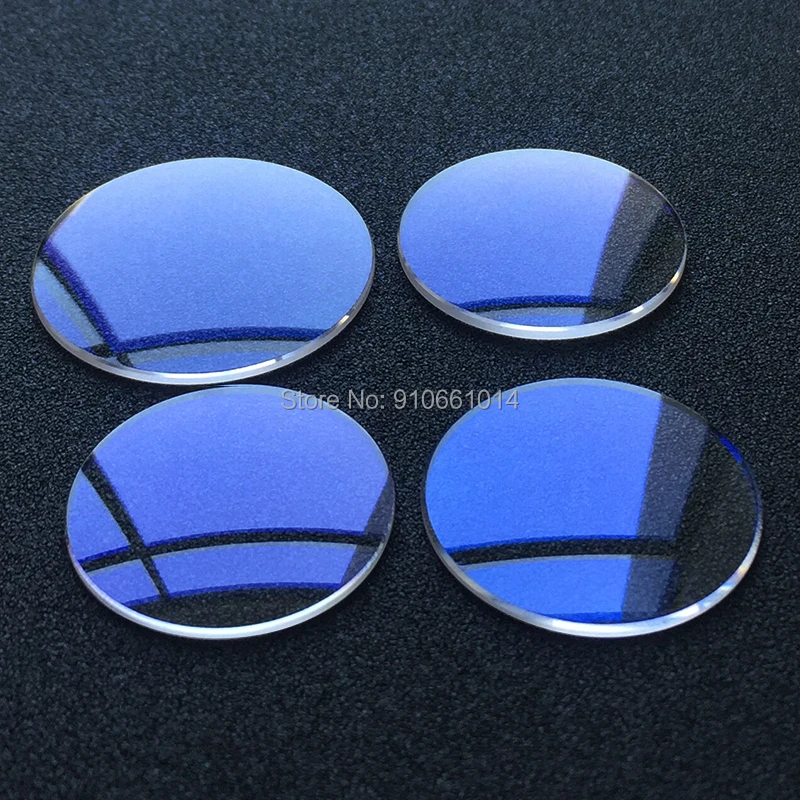 Голубое покрытие Двойной Купол толщина 1 2 мм диаметр 28 37 5 купольное сапфировое