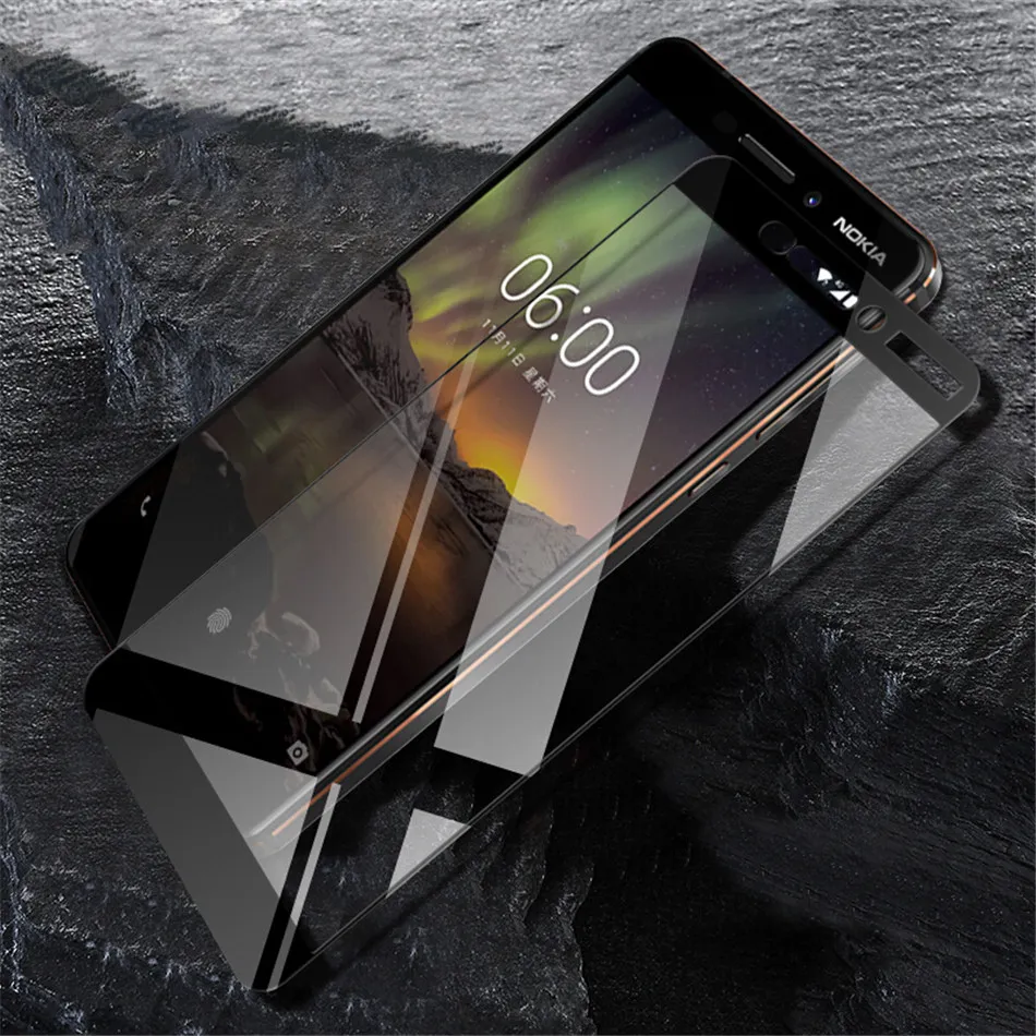 2 шт закаленное стекло для Nokia X6 X3 X5 X7 Nokia 5 6 7 8 2 3 Защитная пленка для экрана для Nokia 7 Plus
