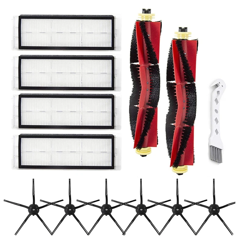 

HOT！-Vacuum Cleaner Accessories, Replacement Kit for Xiaomi Mijia E4 S4 S5 Max S6 MaxV S6 Pure S65 S6 Robot Vacuum Cleaner