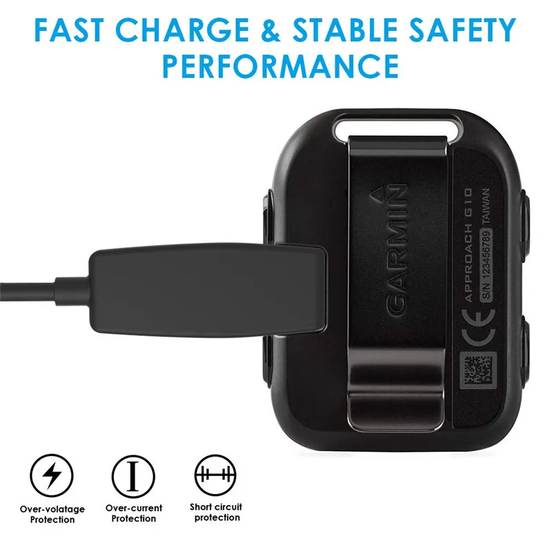 Сменный зарядный кабель для Garmin Forerunner 35/645/230/735XT/630 подход S20 Смарт-часы зарядный кабель