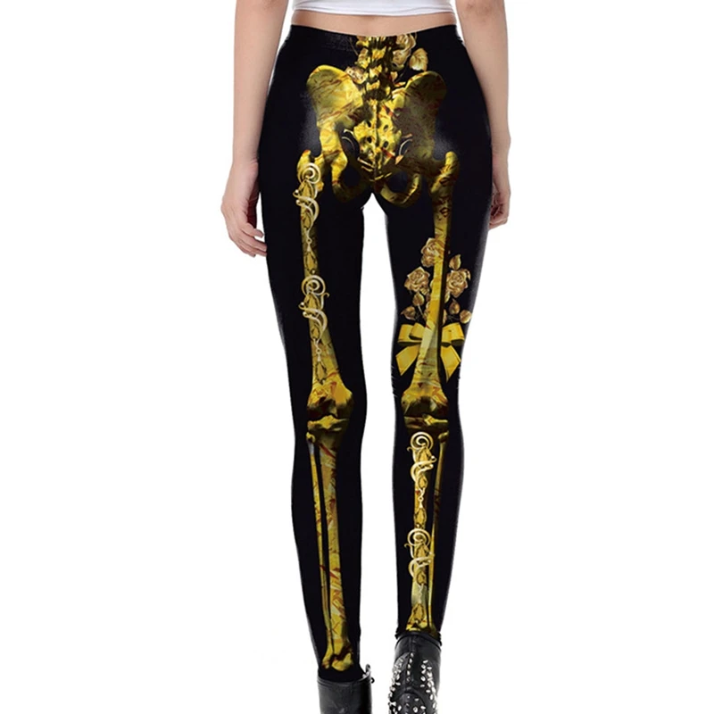 

Halloween 3D Printing Fashion Printing Stretch Leggings Women Fashion Leggings Pants