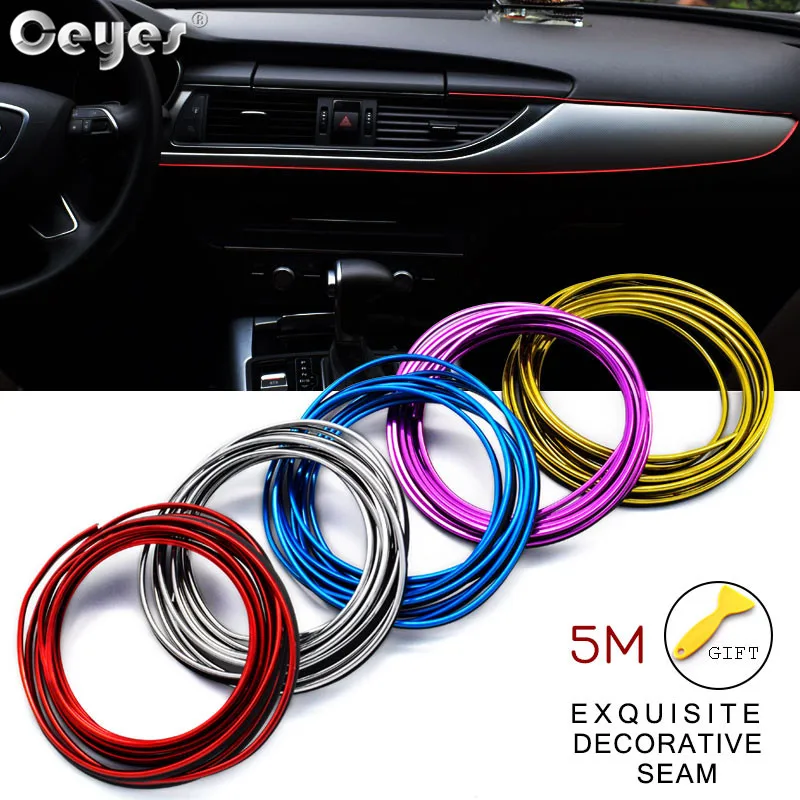 5M гибкая отделка полосы Интерьер Литье для приборной панели автомобиля дверной