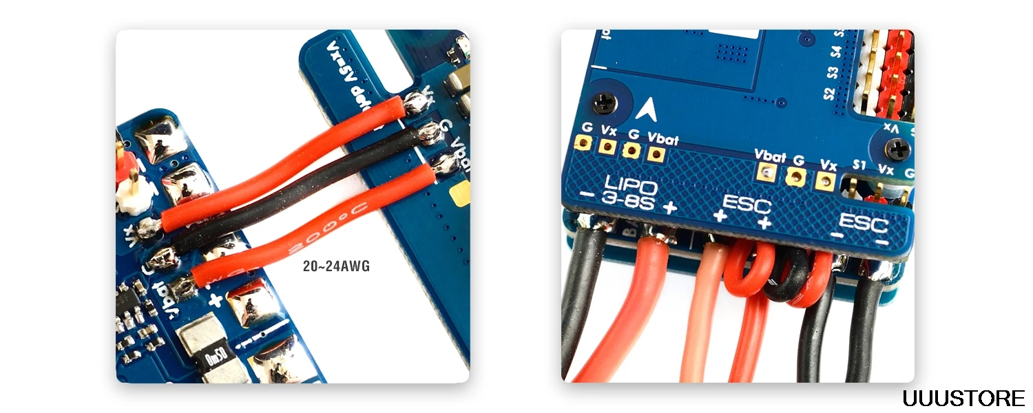 контроллер полета matek h743 h743 wing mpu6000 и icm20602 в