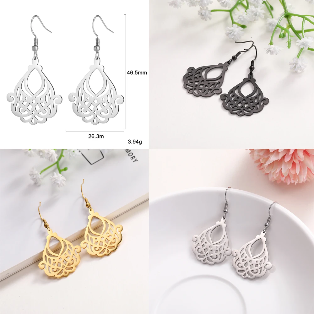 COOLTIME из нержавеющей стали филигранные граненые полосы свадебные черного и