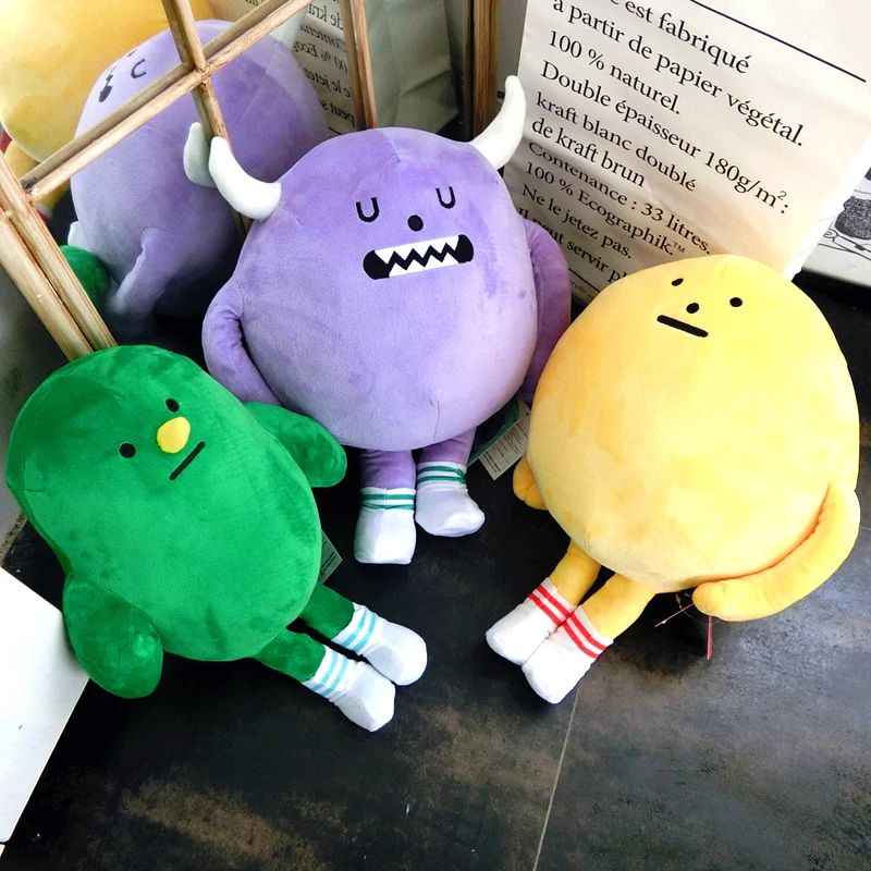 

Gift for Girlfriend Sticky Monster Lab Plush Doll Lovely Goo Toys Kawaii Korea Anime Stuffed Decoration Pillow Present Funny