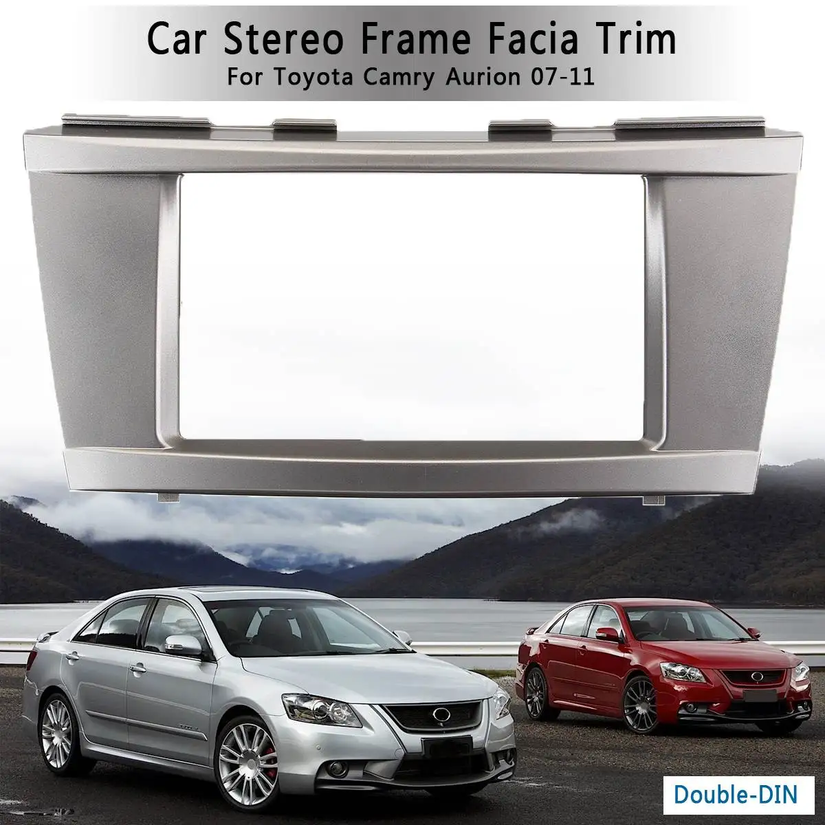 Автомобильная рамка для CD радио комплект фасции объемная панель Toyota Camry Aurion 2007 2008