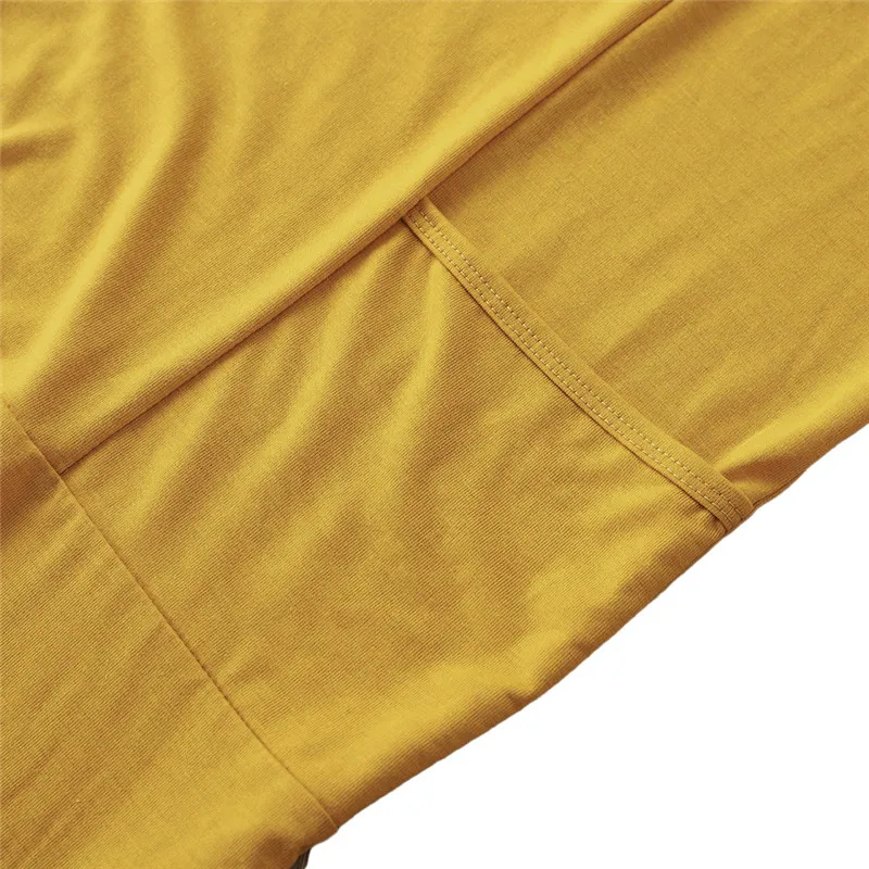 Женская одежда 2020 базовые свободные платья-футболки однотонные простые