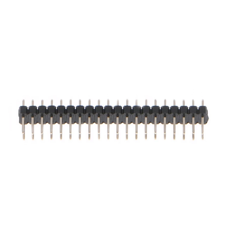 2 54 мм 2x20 контактный разъем с двойным штекером для Raspberry Pi Zero GPIO Aug24 Прямая