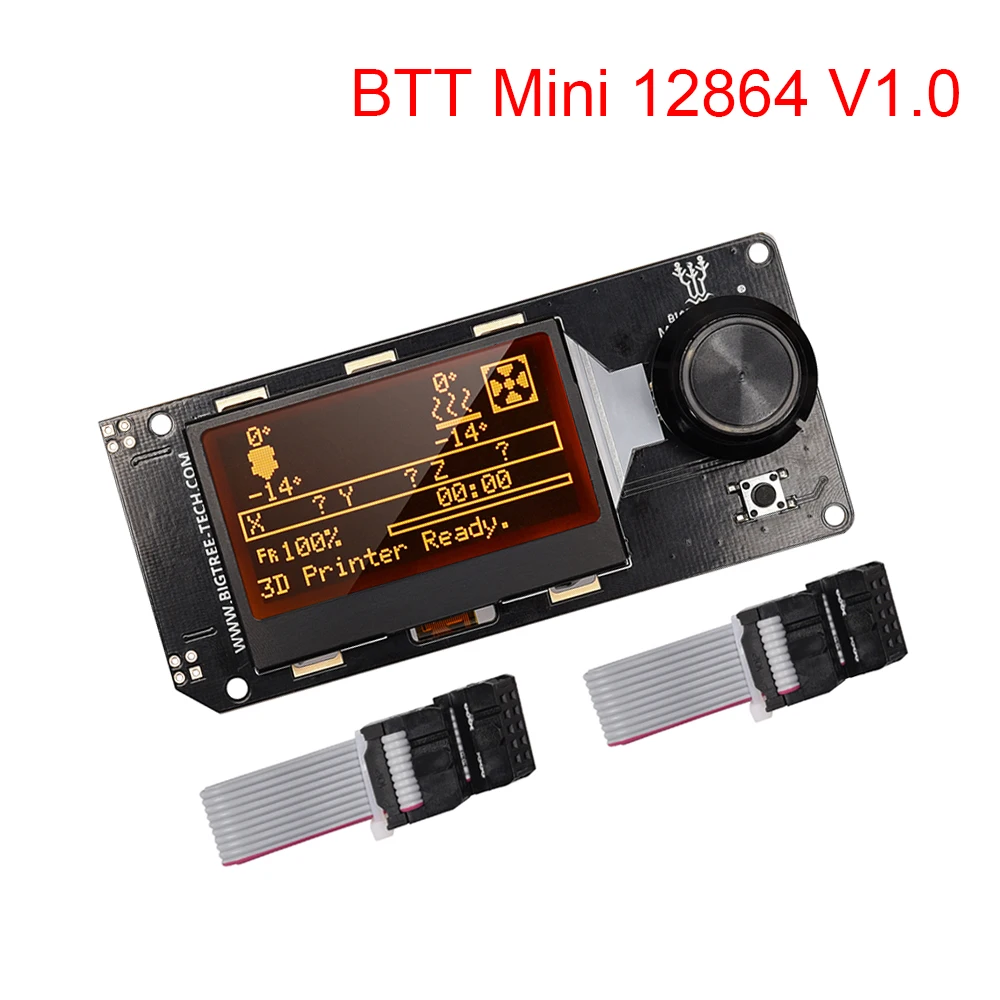 ЖК дисплей BIGTREETECH Mini 12864 V1.0 экран Mini12864 детали для 3D принтера SKR V1.4 V1.3 PRO MKS GEN VS TFT35 VORON