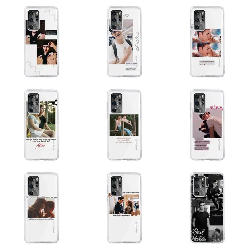 

After Movie poster Aesthetic art Phone Case For Huawei P40 P30 P20 Mate Honor 10i 30 20 i 10 40 8x 9x Pro Lite Transparent Cover