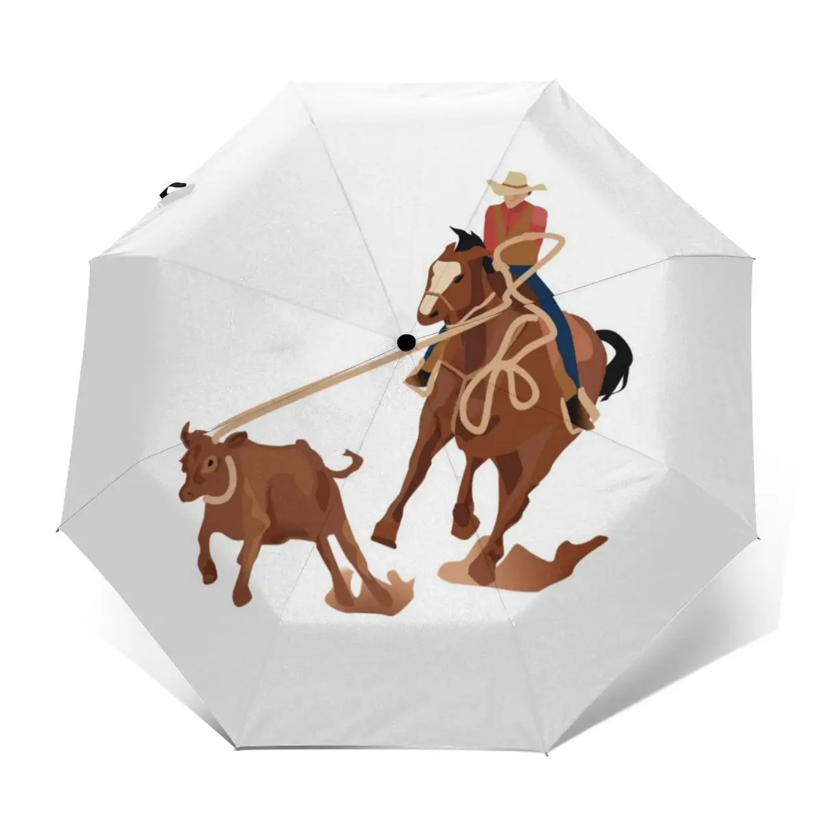 

Horse Umbrella Windshield Garden Umbrella Charm Auto Art Compact Umbrella