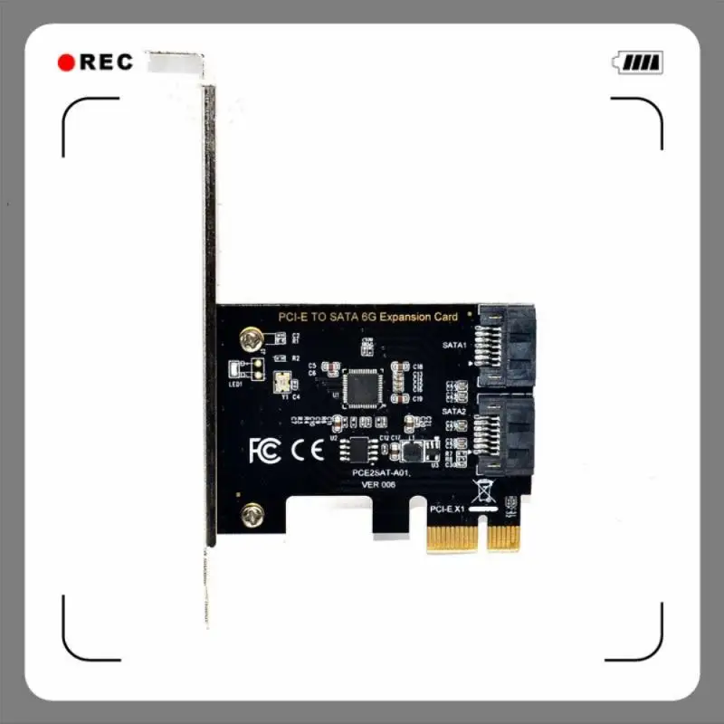 Адаптер SATA PCI-E 2 порта 3 0 на PCIe X1 X16 карта расширения PCI-e PCI Express конвертер