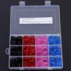 Парикмахерские ножницы, кольца для пальцев, вставки для стрижки, стильные ножницы, аксессуары для салона, инструменты для ножниц, Запчасти 3 размера 192  кор.