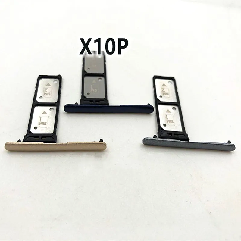 

100% Original TF SIM Tray For Sony Xperia 10 Plus X10P i3213 i4213 i4293 SD/SIM Card Holder Tray Reader Cover Replacement Parts