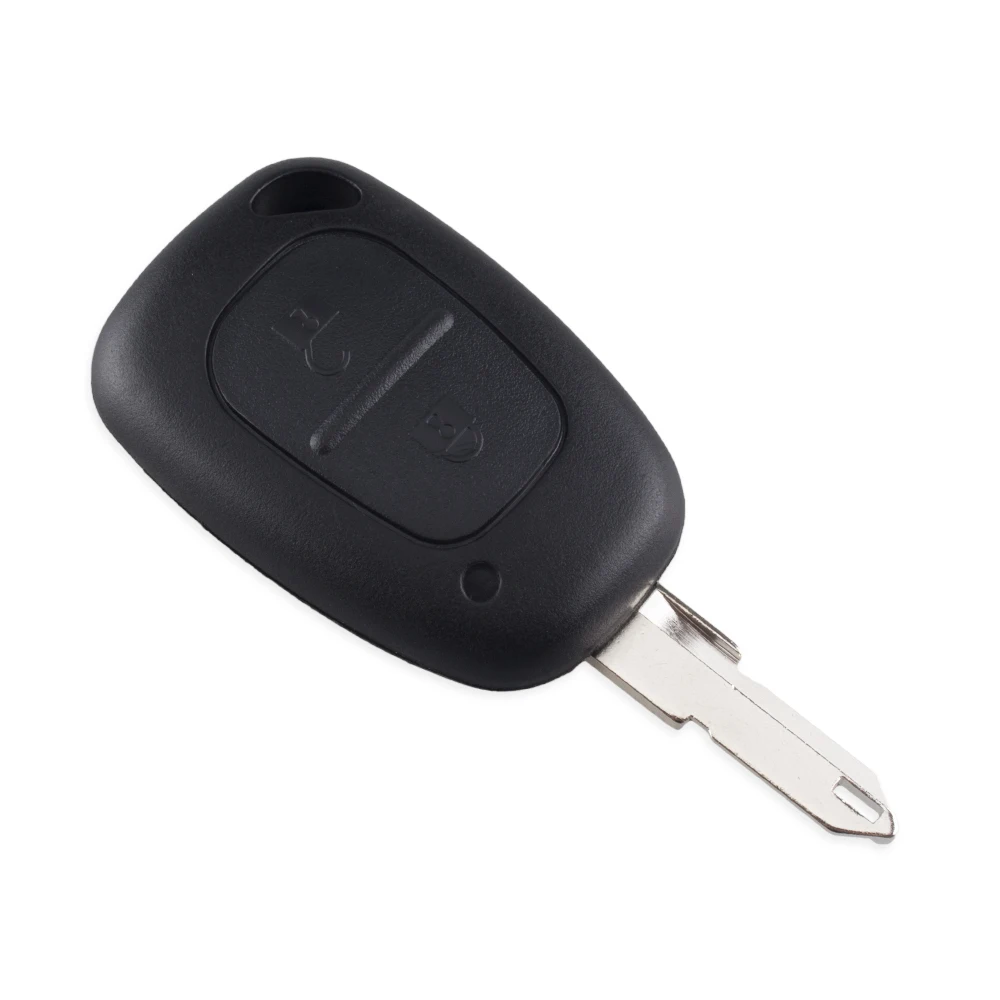 KEYYOU 2 кнопки дистанционного ключа автомобиля оболочка Крышка Брелок чехол для Vauxhall/Opel Vivaro/Renault Movano Trafic Renault Kangoo пустой