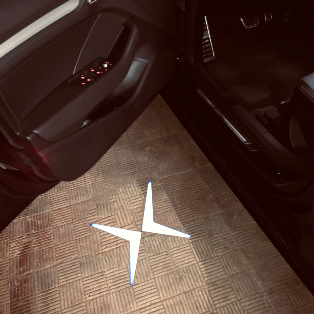 2 шт. светодиодсветильник лампы для двери автомобиля VOLVO S80 60 S60 S80L S60L V60 V40 XC60