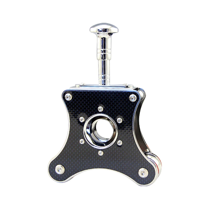 Metal Carbon Fiber Cigar Cigarette Tobacco Cutter Table Desktop Guillotine Men's Smoking Tool | Инструменты