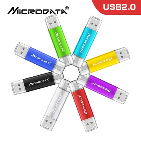USB 3. 0 OTG флеш-накопитель 2,0 64 Гб металлический USB флеш-накопитель 32 ГБ 16 ГБ 8 ГБ двойное использование для смартфона + адаптер типа C
