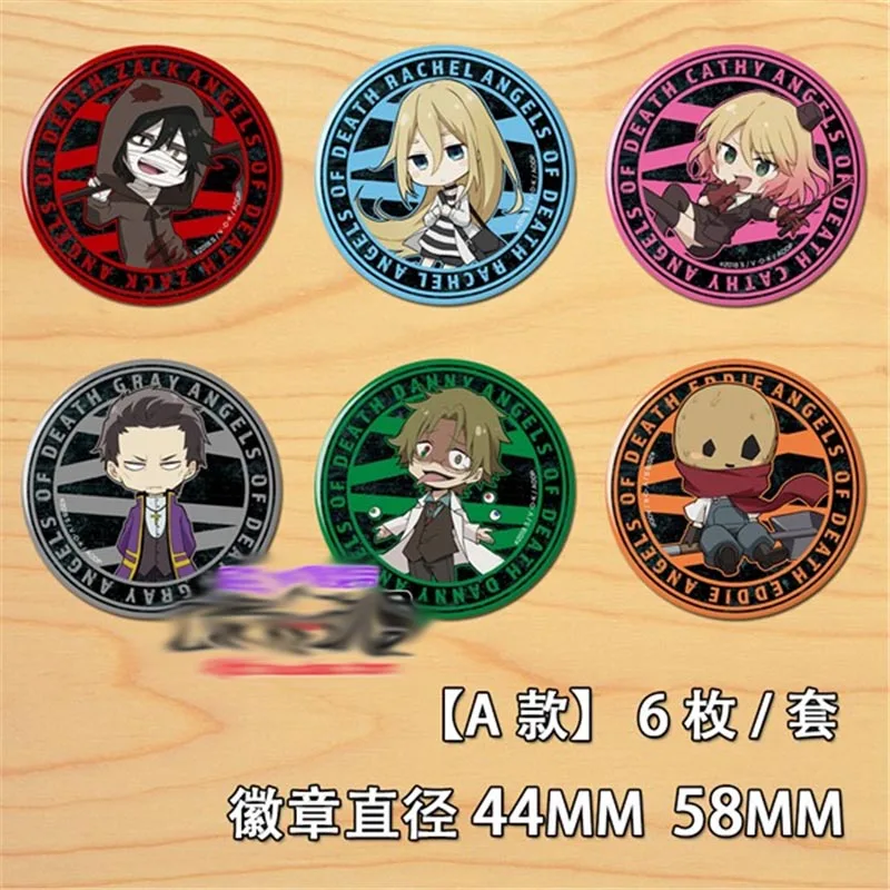 6 шт. брошь в виде аниме ангелы смерти|Броши| |