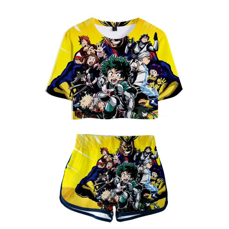 Костюм для косплея моя геройская Академия Asui Tsuyu Yaoyorozu Momo школьная форма OCHACO URARAKA
